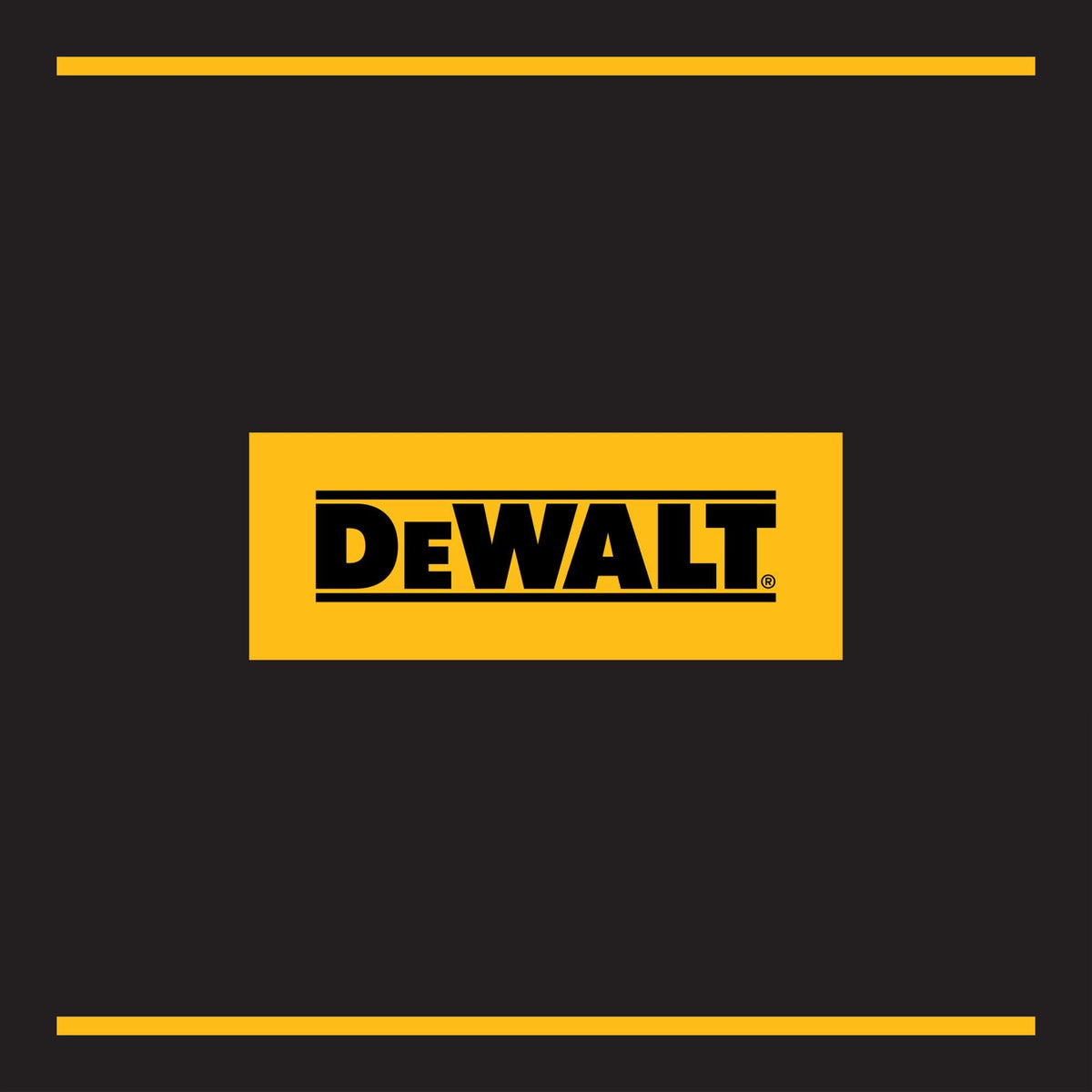 DEWALT Tool Box, TSTAK II, Flat Top (DWST17807) , Black đ All In One Marketplace Canada
