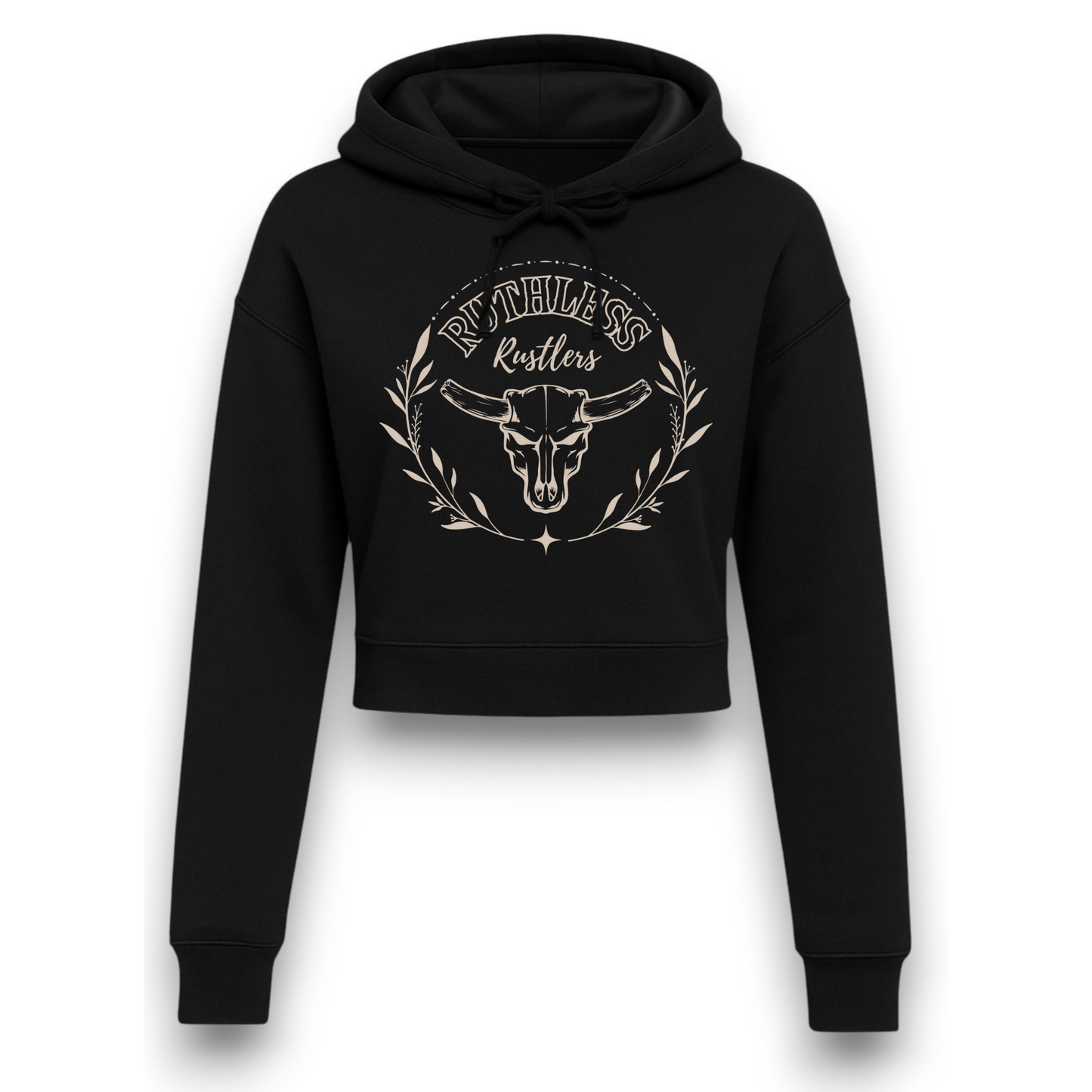 Ruthless Rustlers Free Spirit Cropped Hoodie