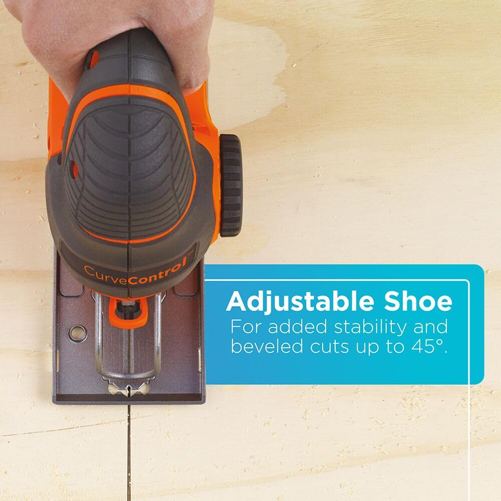 BLACK+DECKER Jig Saw, Smart Select, 5.0-Amp (BDEJS600C) đ All In One Marketplace Canada