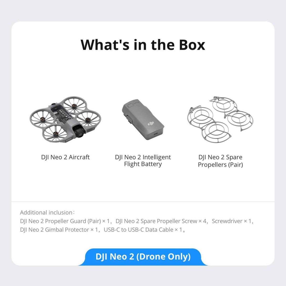 DJI Neo 2 (Drone Only), Lightweight 4K Drone With Camera đ All In One Marketplace Canada