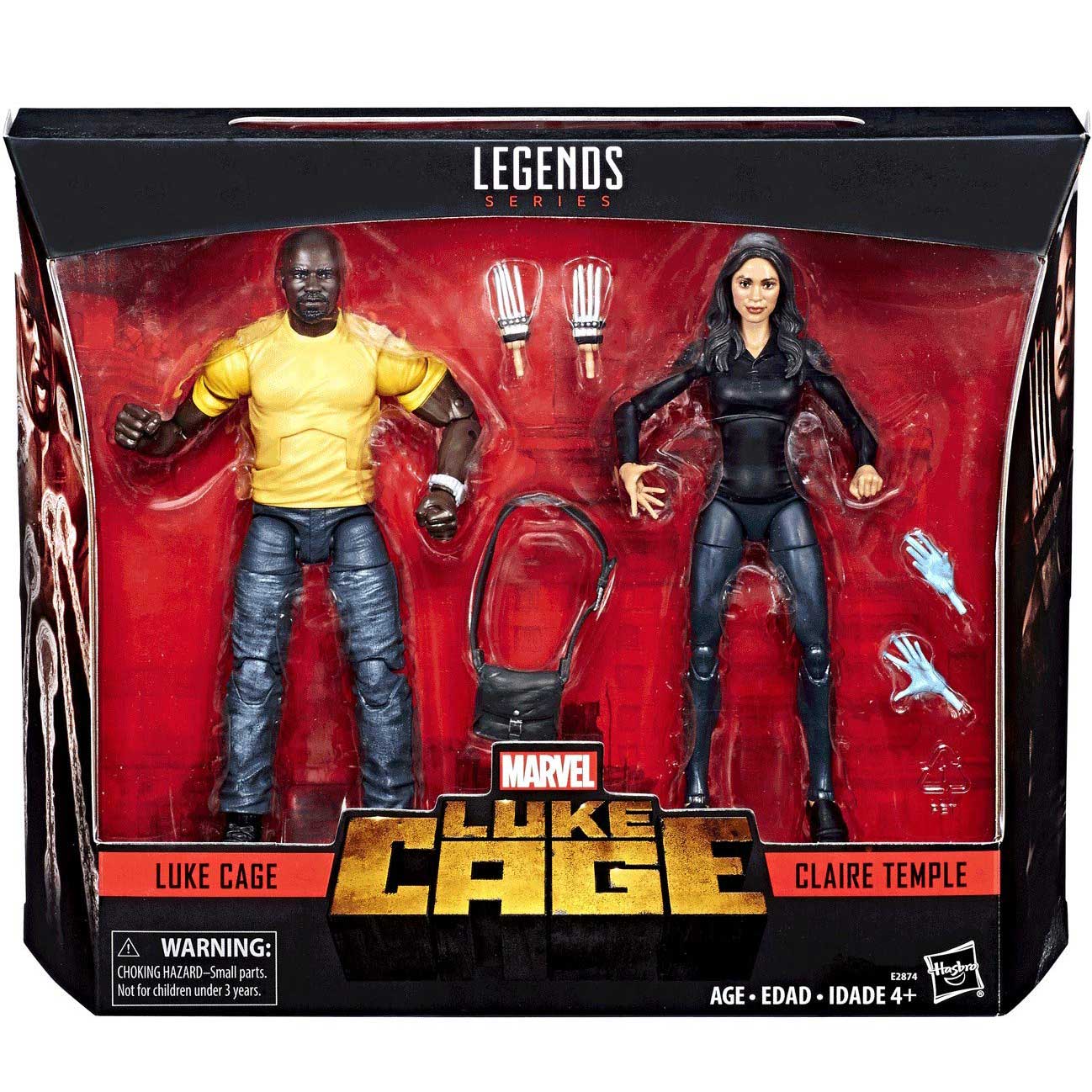 Luke Cage and Claire Temple Marvel Legends