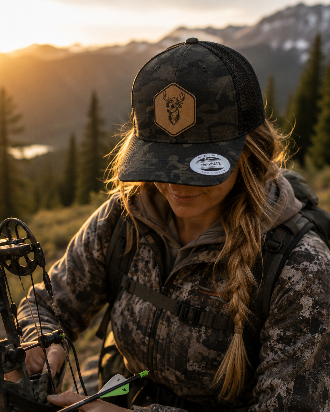Leapfrog Backcountry Buck Multicam Trucker Hat