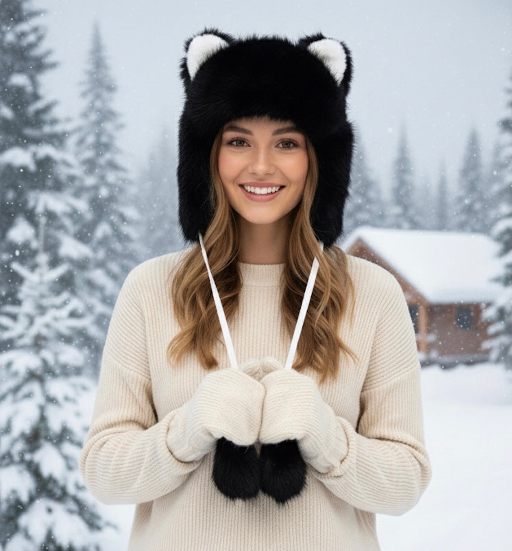 Soft Plush Hat(Wolf)