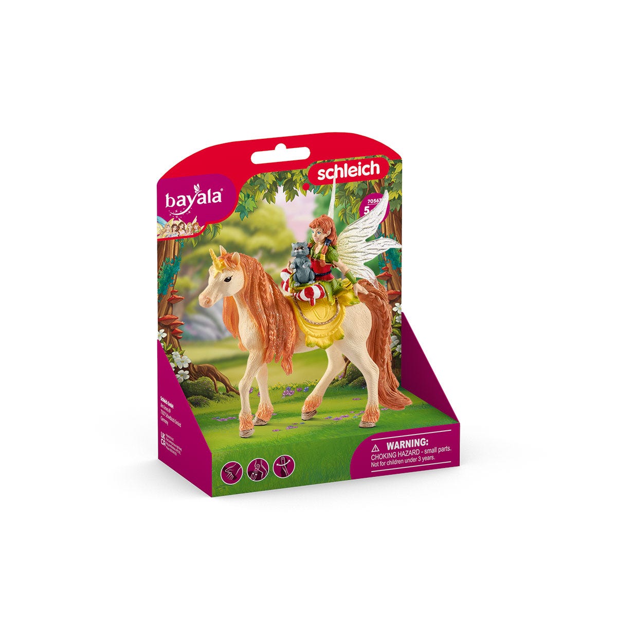 Fairy Marween with glitter unicorn