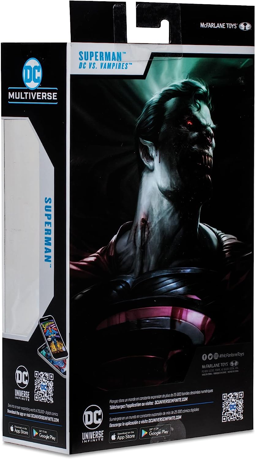 McFarlane Toys - DC Multiverse - Superman (DC vs.Vampires) Gold Label