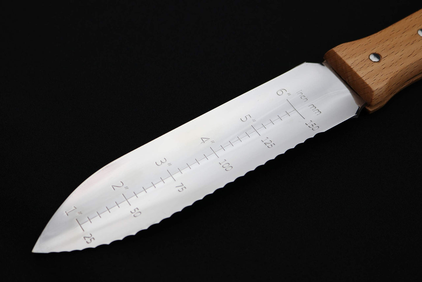 Nisaku NJP650 Japanese Hori Garden Landscaping Digging Tool with Stainless Steel Blade & Sheath, 7.25" 🍁 All In One Marketplace Canada