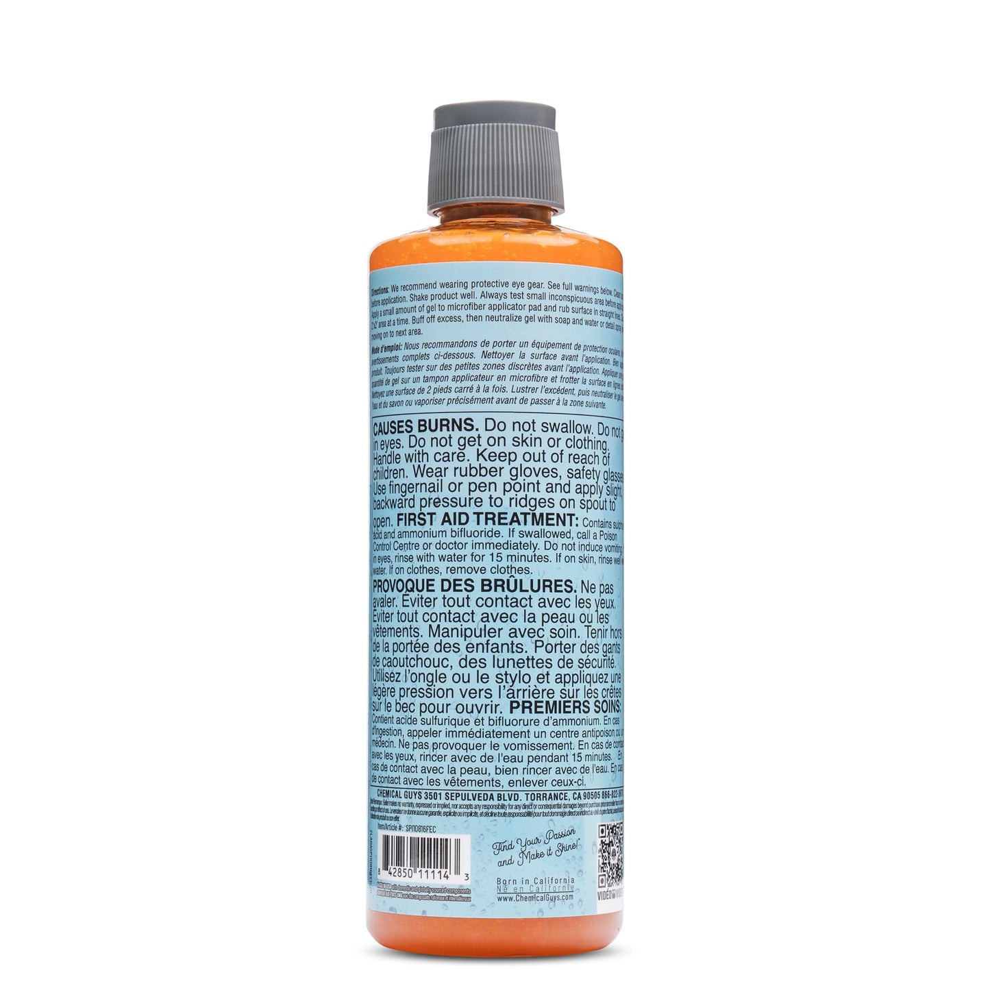 Chemical Guys Heavy Duty Water Spot Remover, Safe for Cars, Trucks, Motorcycles, RVs, Home, Office & More, 473 ml 🍁 All In One Marketplace Canada