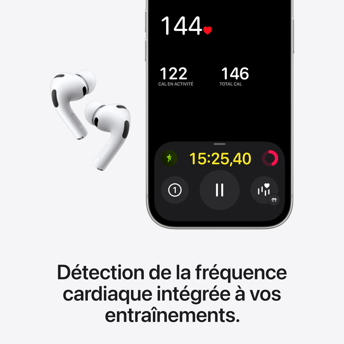 Apple AirPods Pro 3 Wireless Earbuds, Active Noise Cancellation, Live Translation, Heart Rate Sensing, Bluetooth Headphones, Spatial Audio, High-Fidelity Sound, USB-C Charging 🍁 All In One Marketplace Canada