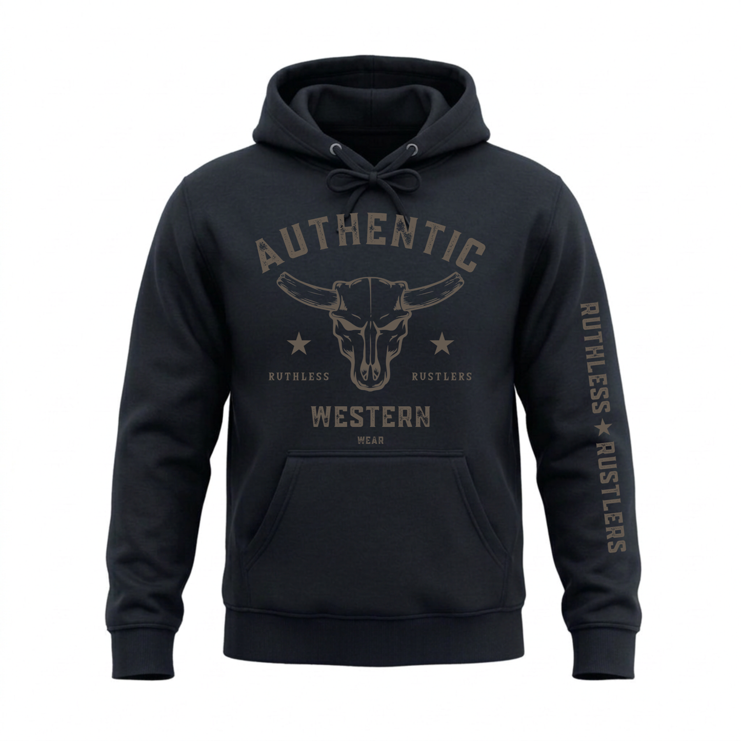 AUTHENTIC WESTERN HOODIE | Storm Blue