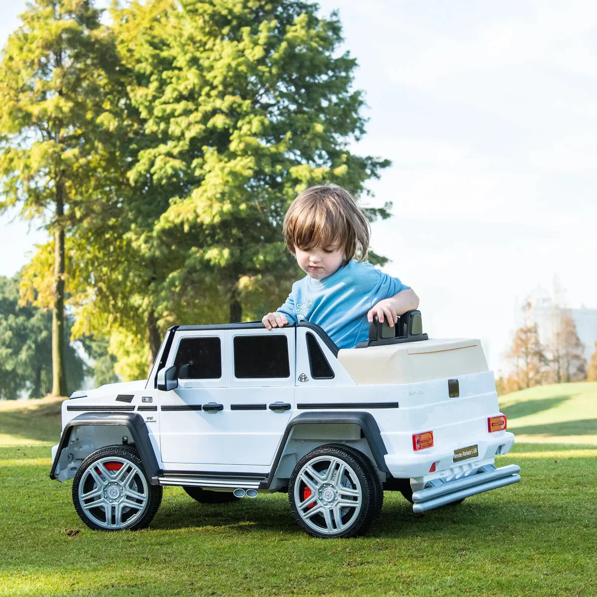 2026 12V Mercedes Benz Maybach G650 Kids Ride On Car with Remote Control