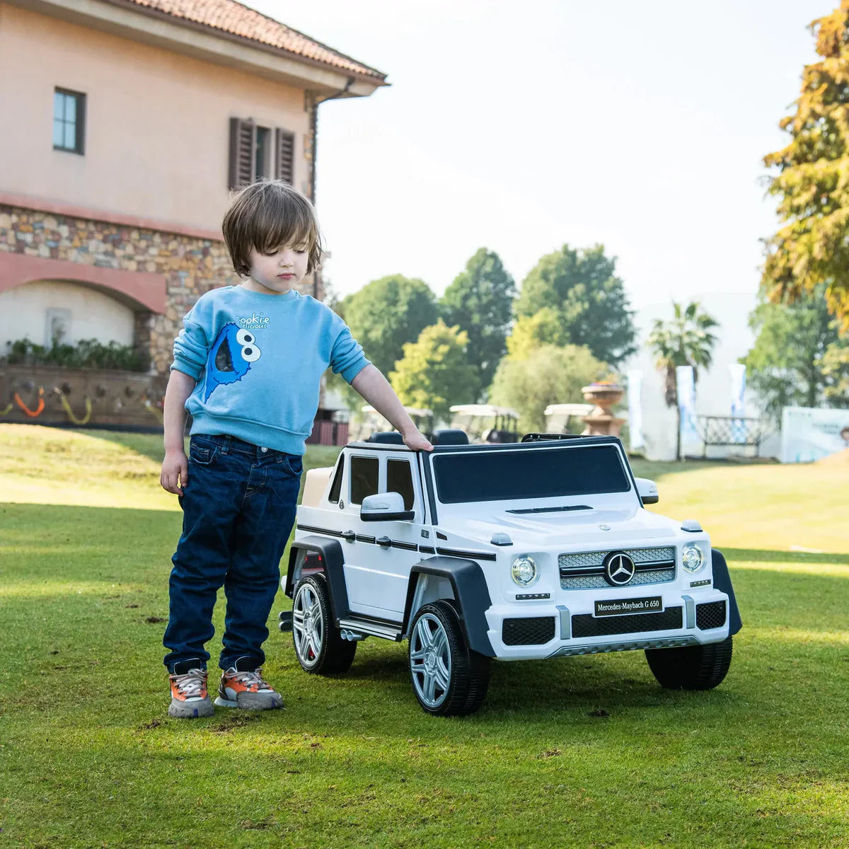 2026 12V Mercedes Benz Maybach G650 Kids Ride On Car with Remote Control