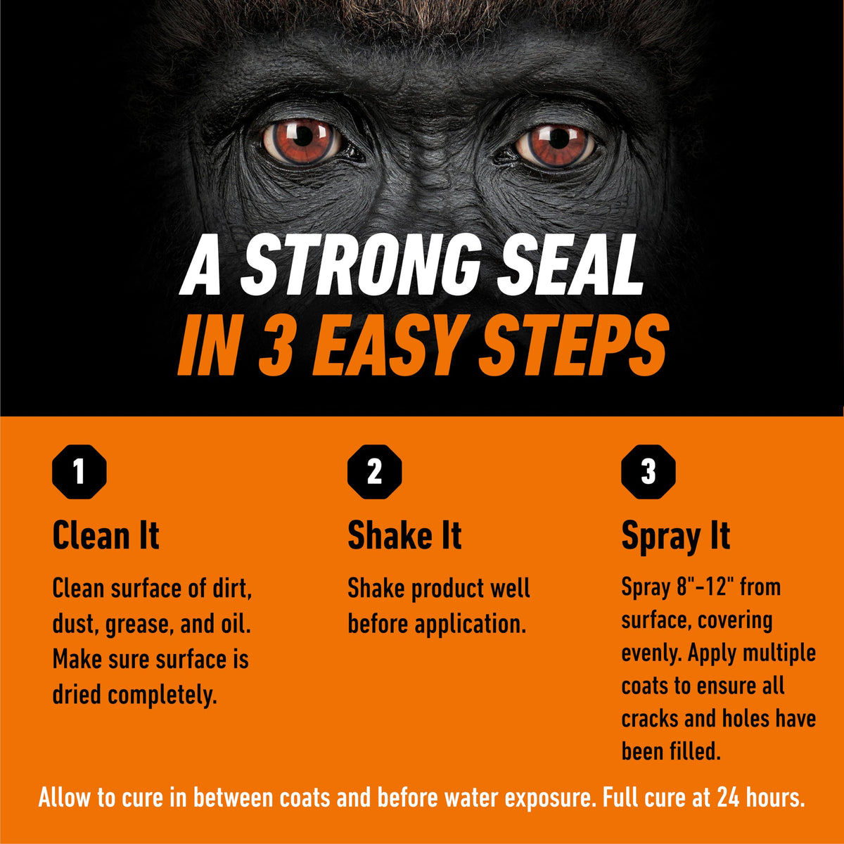 Gorilla Waterproof Patch & Seal Spray, Flexible Rubberized Coating, Seals Out Water Air & Moisture, Stops & Prevents Leaks, White, 14oz/396g, (Pack of 1) 🍁 All In One Marketplace Canada