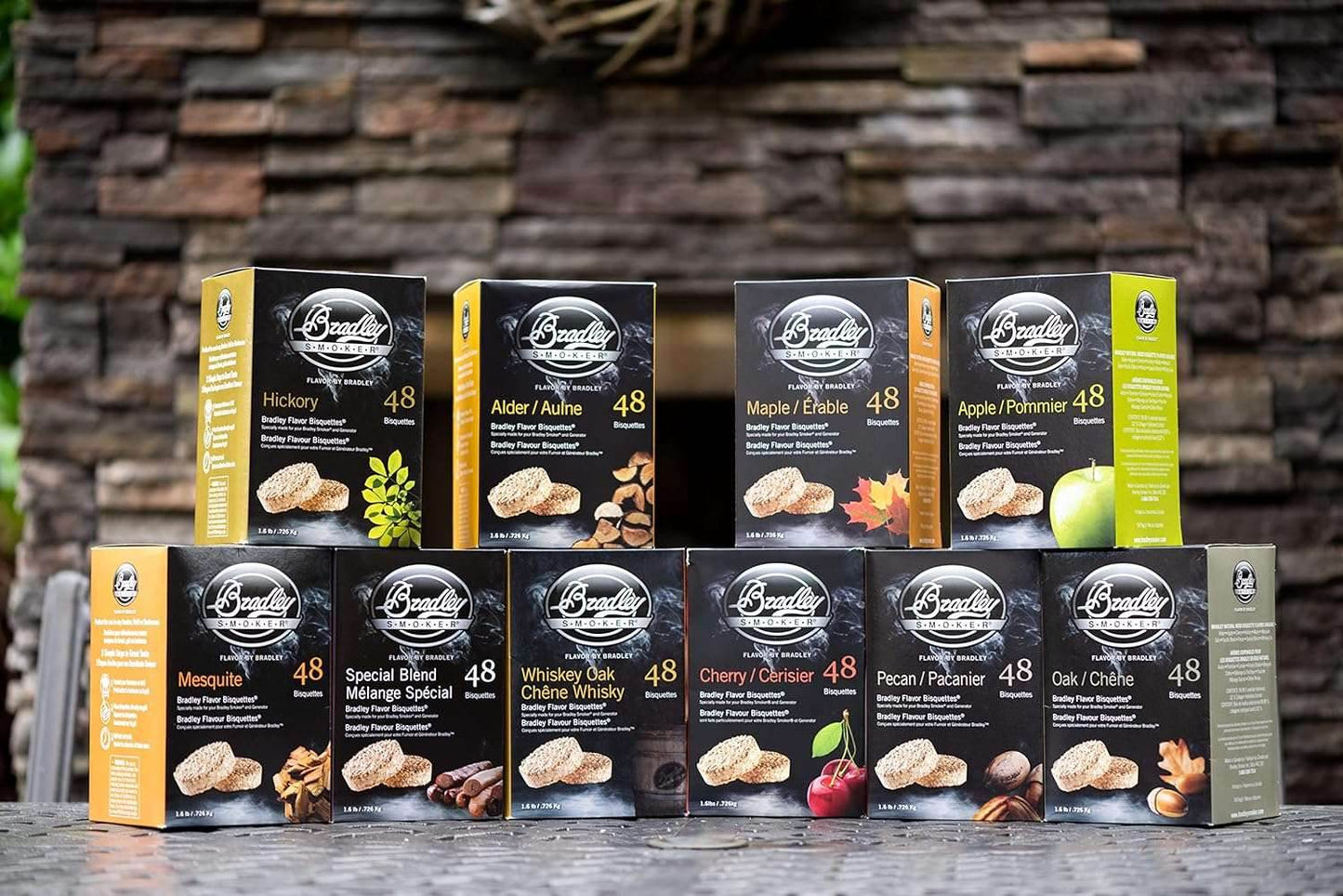 Bradley Premium Flavor Bisquettes 48-pack - Uncle Mike's Outdoors and More!