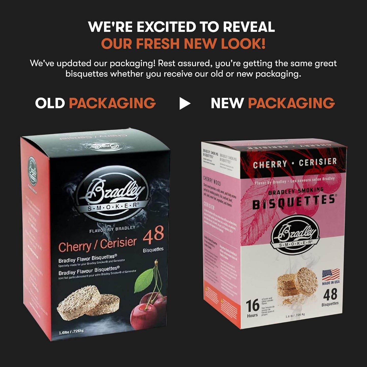 Bradley Premium Flavor Bisquettes 48-pack - Uncle Mike's Outdoors and More!