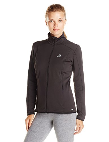 Salomon Women's Discovery Ultralight Stretch Full Zip Fleece Sweaters