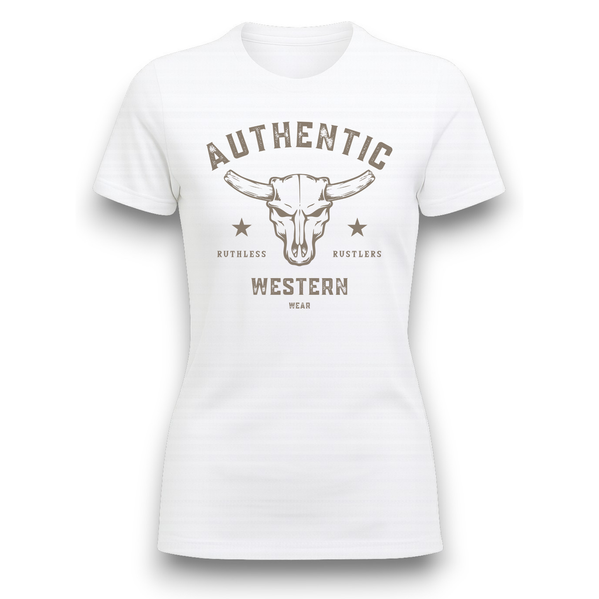 AUTHENTIC WESTERN WOMEN T-SHIRT | White