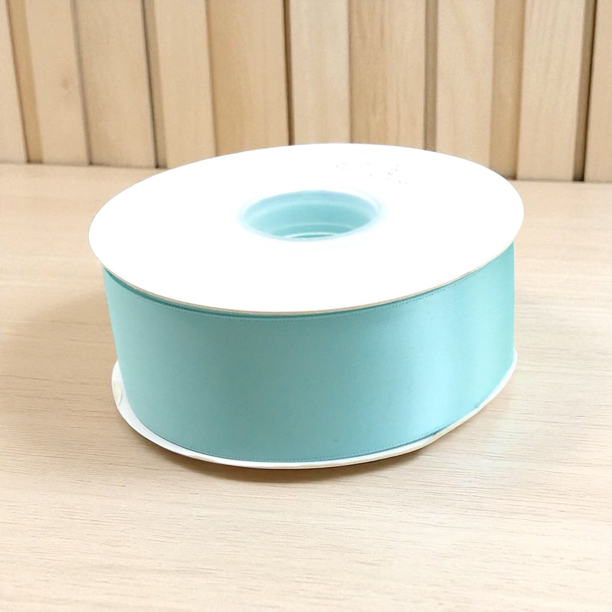 Satin Ribbon Double Face-Mint Green #314- 3.8 cm Wide