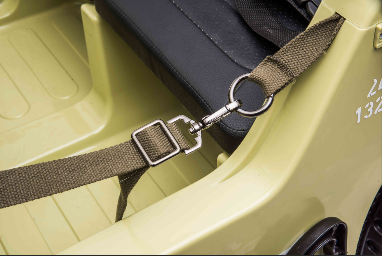 24V Army Truck 3 Seater DELUXE Kids Ride On Car with Remote Control