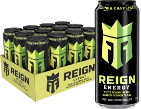 Reign Energy - White Gummy Bear (12 x 473ml 12)