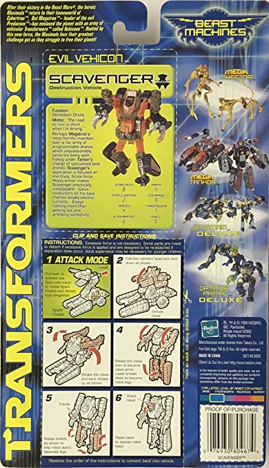 Transformers Beast Machines Scavenger