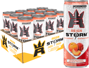 Reign Storm Energy - Peach Nectarine (12 x 355ml 12)