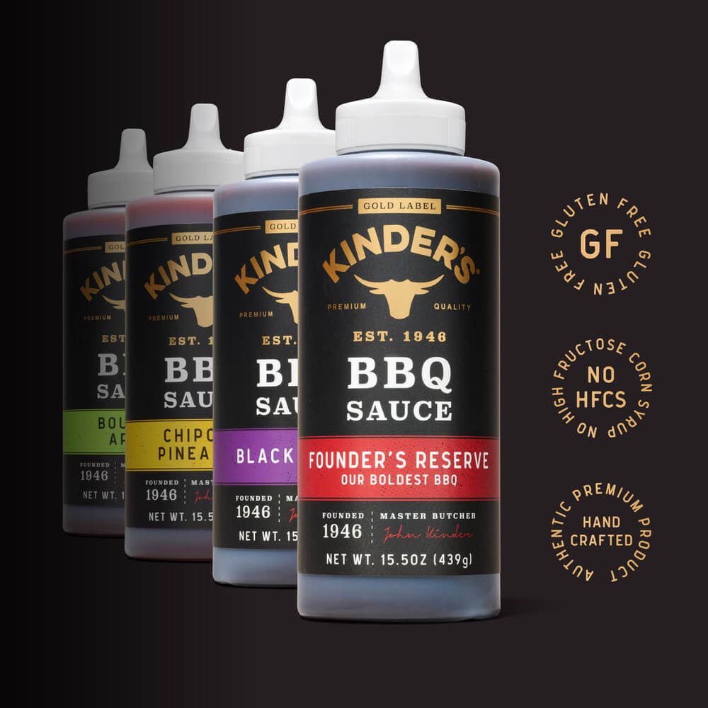 Kinder's Gold Label Founder's Reserve BBQ Sauce