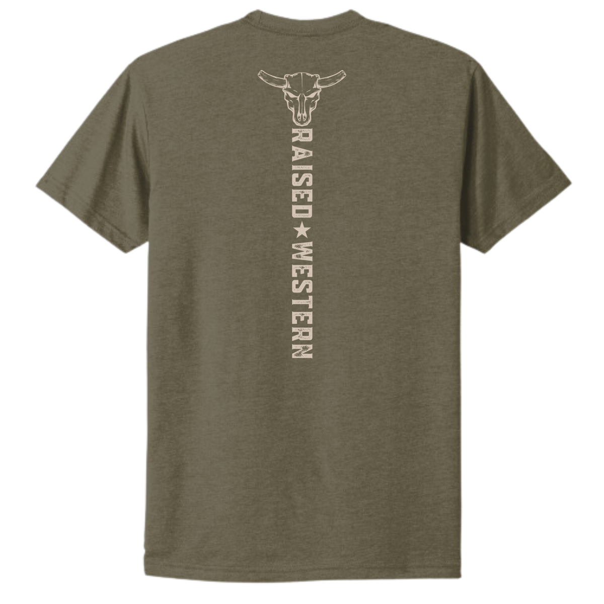 COUNTRY ROOTS T-SHIRT | Army Green