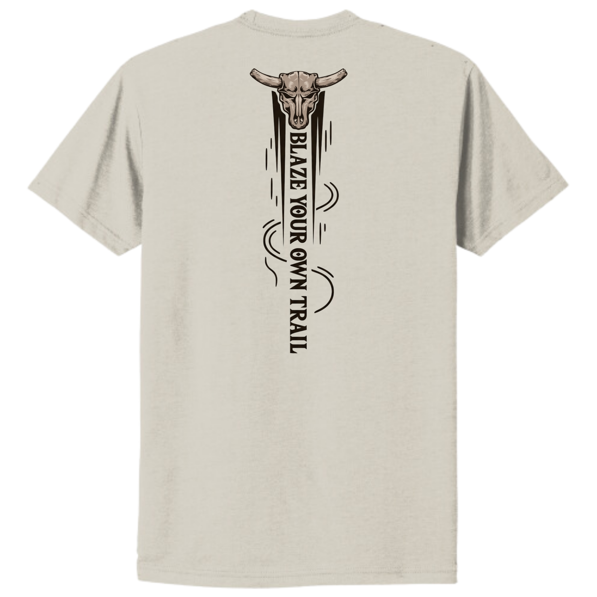 BLAZE YOUR OWN TRAIL T-SHIRT | Sand