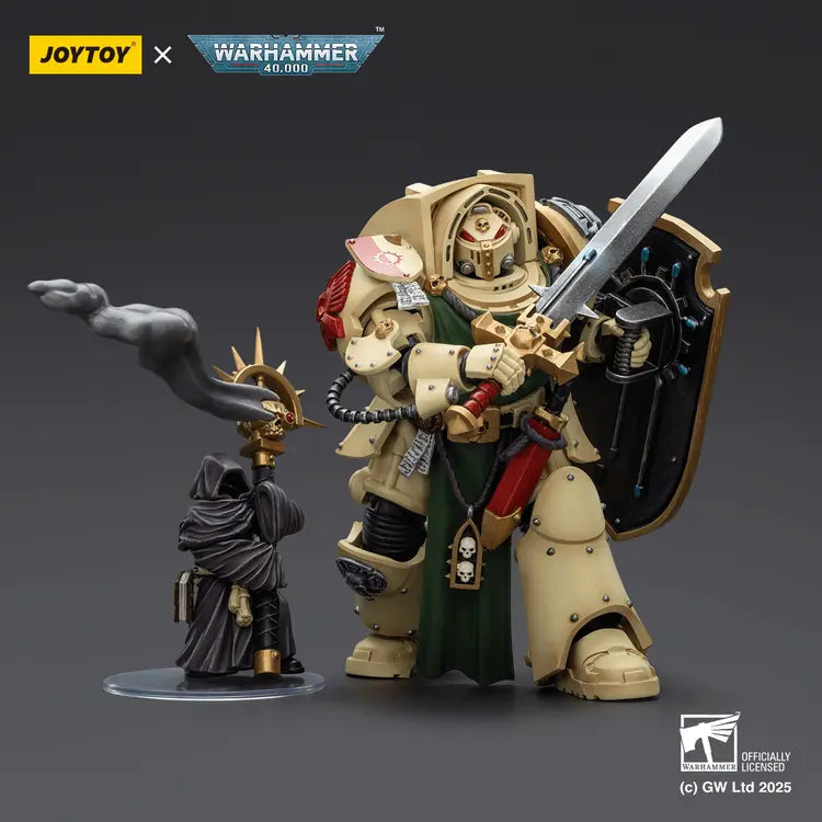 JOYTOY - Dark Angels Deathwing Knight 2 With Power Sword, Storm Shield and Watcher in the Dark
