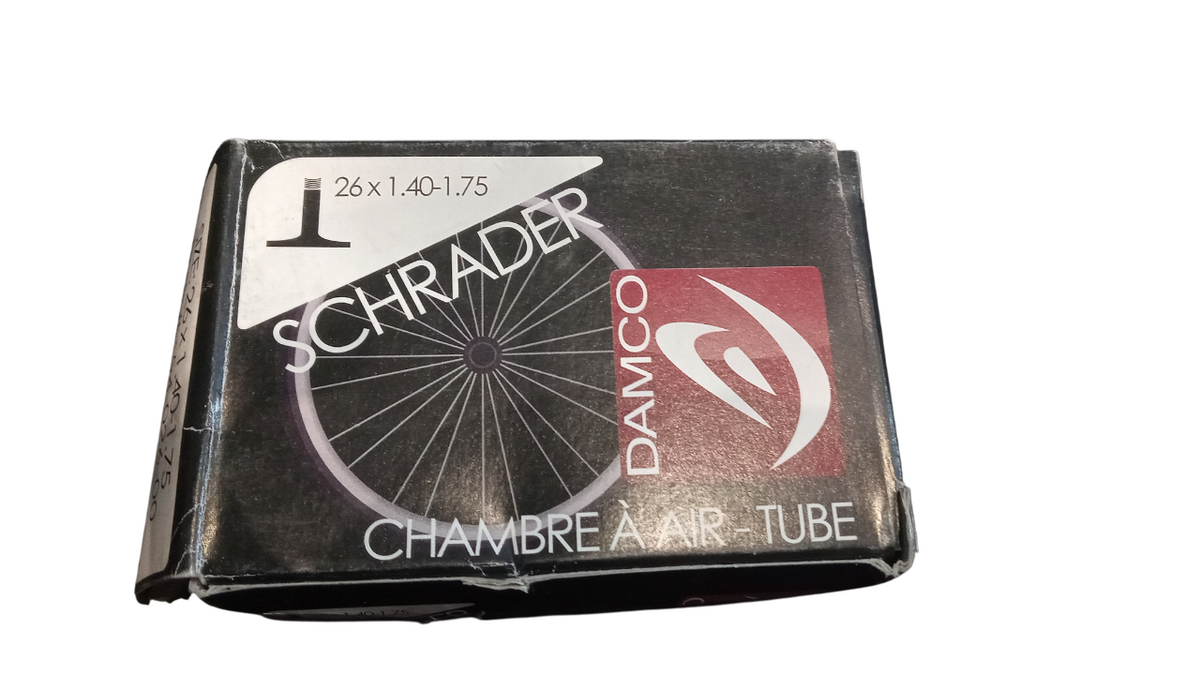 Damco Schrader Mountain Bike 26x1.40-1.75 Bicycle Tube
