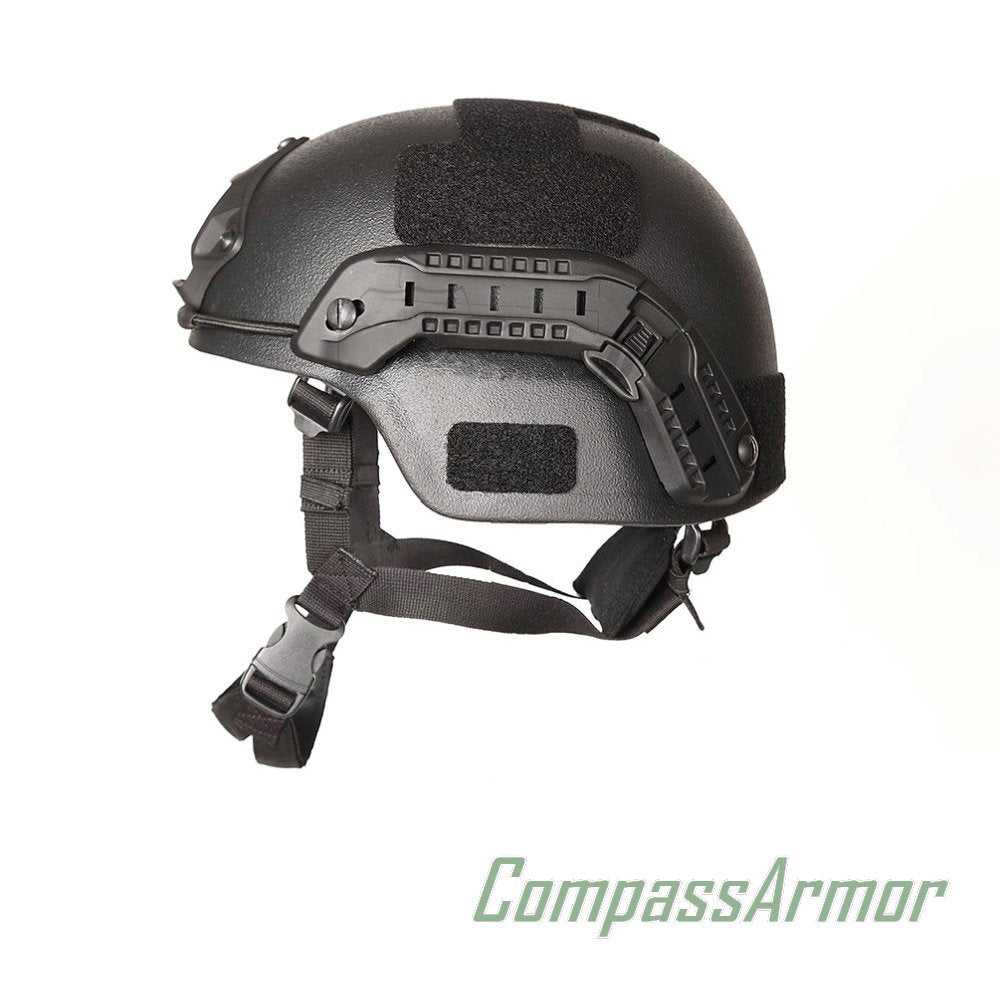 MICH Advanced Combat Tactical Full Cut Ballistic Helmet With 7 Pads System