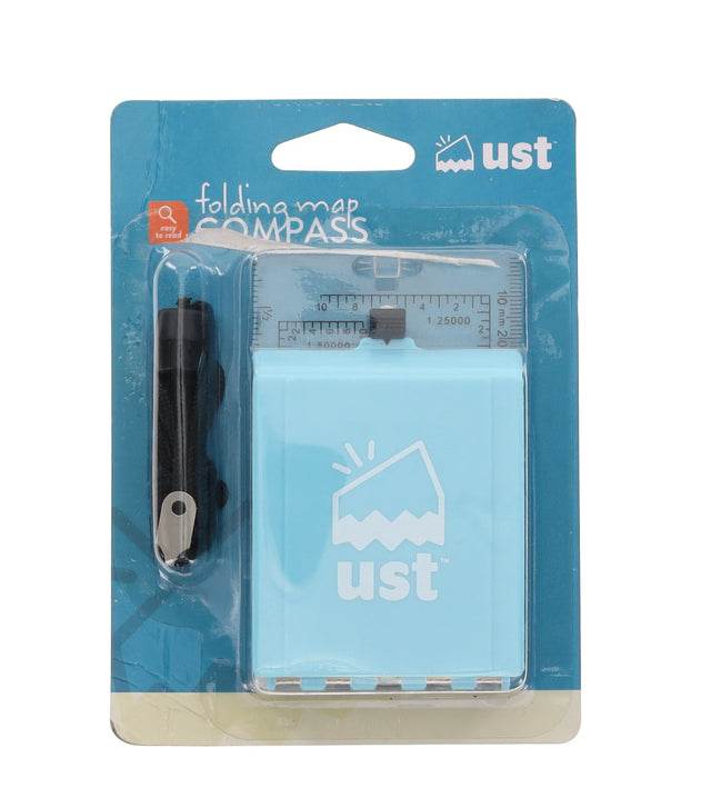 Ultimate Survival ADJ Declination Folding Map Compass - Uncle Mike's Outdoors and More!