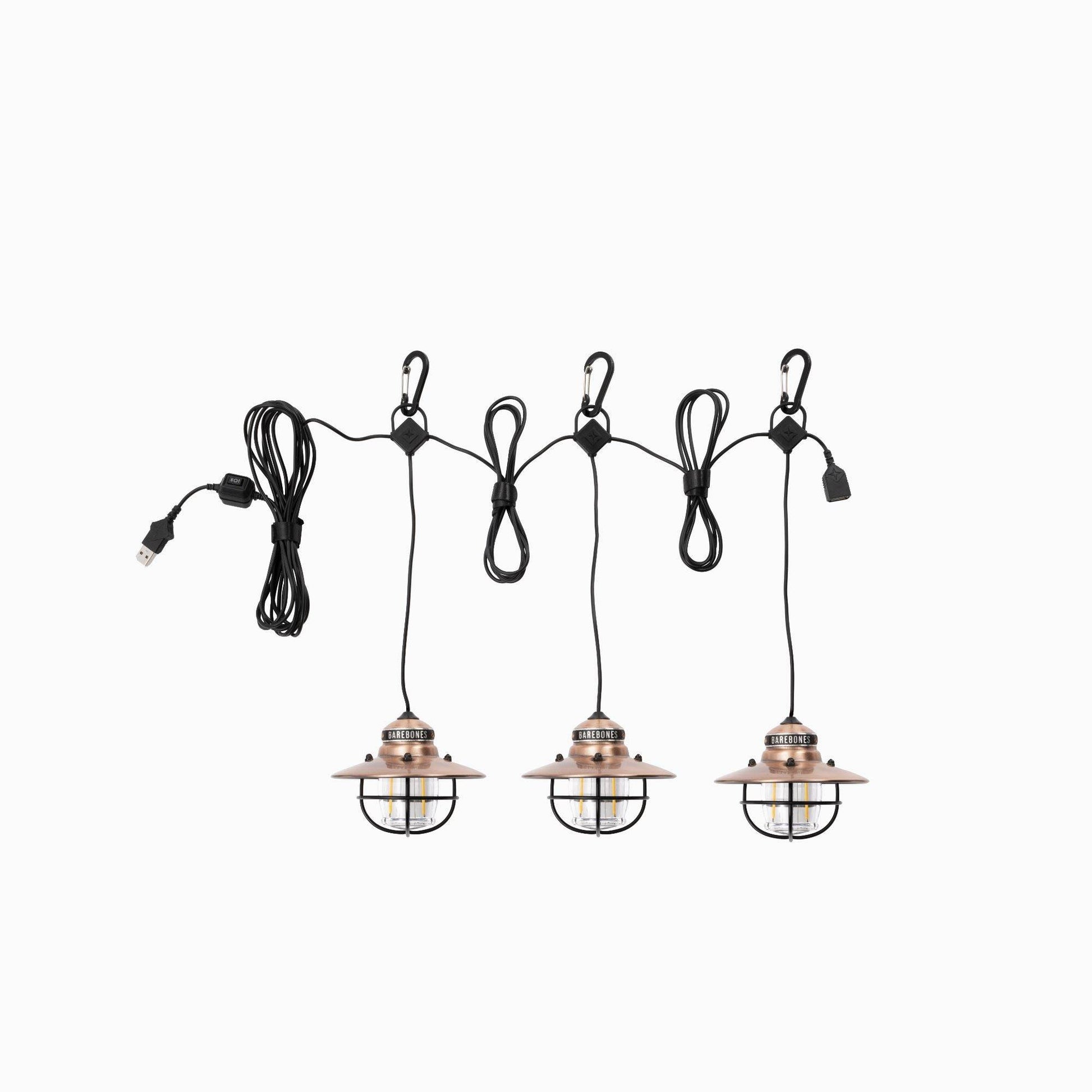 Edison Pendant String Lights - Uncle Mike's Outdoors and More!