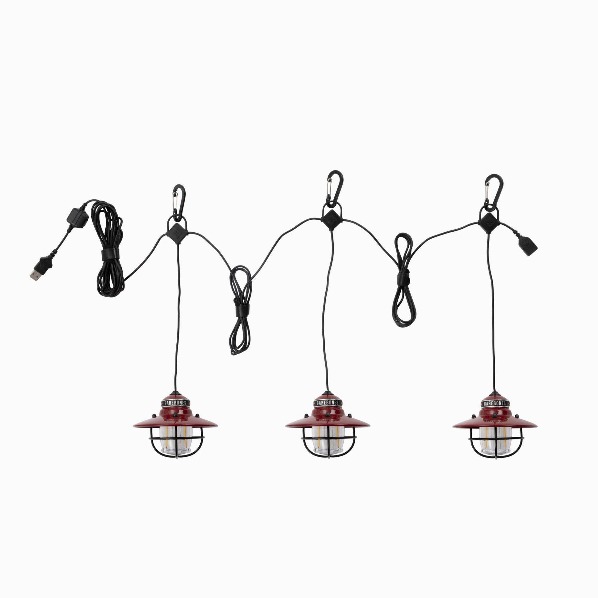 Edison Pendant String Lights - Uncle Mike's Outdoors and More!