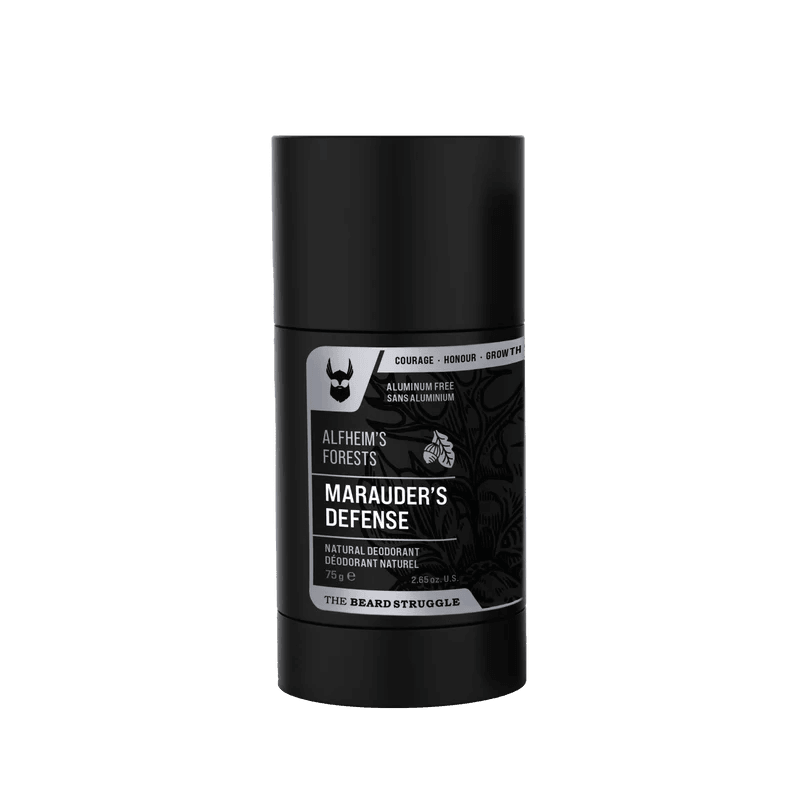 The Beard Struggle - Marauder's Defense - Natural Deodorant For Men - Uncle Mike's Outdoors and More!
