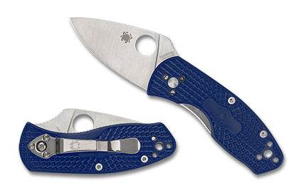 Spyderco Ambitious™ Lightweight Blue CPM S35VN - Uncle Mike's Outdoors and More!