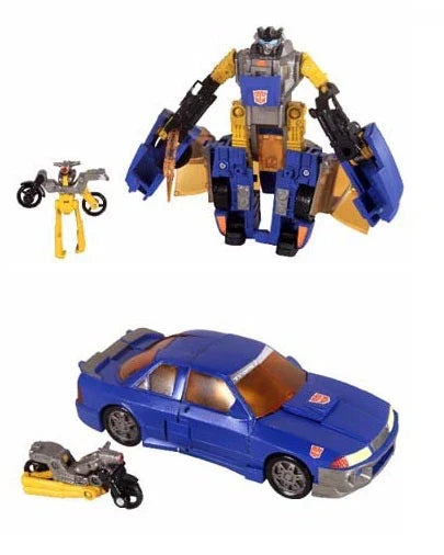 Transformers Armada Sideswipe with Nightbeat