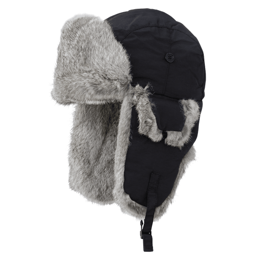 Aviator Hat with Rabbit Fur - Uncle Mike's Outdoors and More!