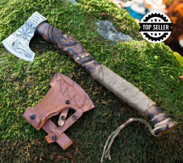 Viking Axe Hand Forged Carbon Steel