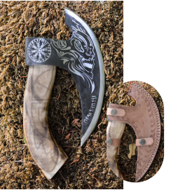 Viking Axe Hand Forged Carbon Steel