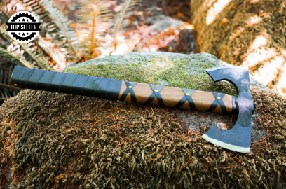 Viking Axe Hand Forged Carbon Steel - AX21