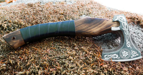 Viking Axe Hand Forged Carbon Steel - AX27