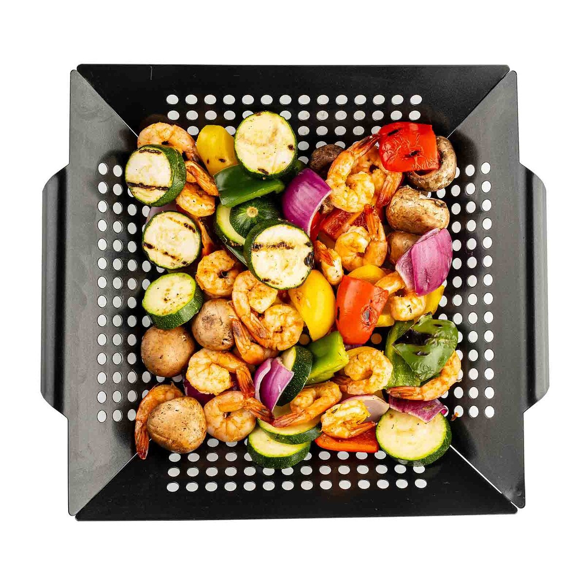 TableCraft Square Non-Stick Grilling Basket
