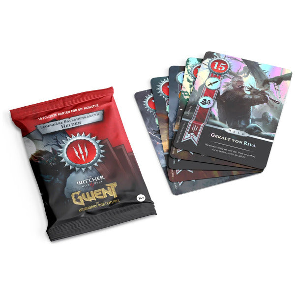 Gwent Legendary Ballad Heroes Monsters Card Pack