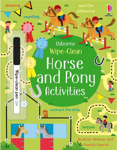 Wipe-Clean: Horse And Pony Activities