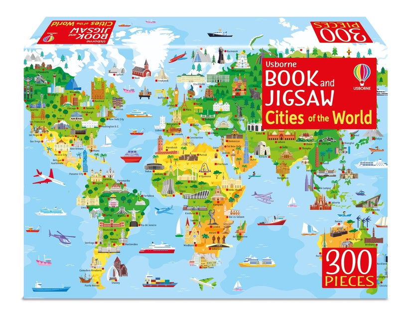 Book and Jigsaw: Cities of the World
