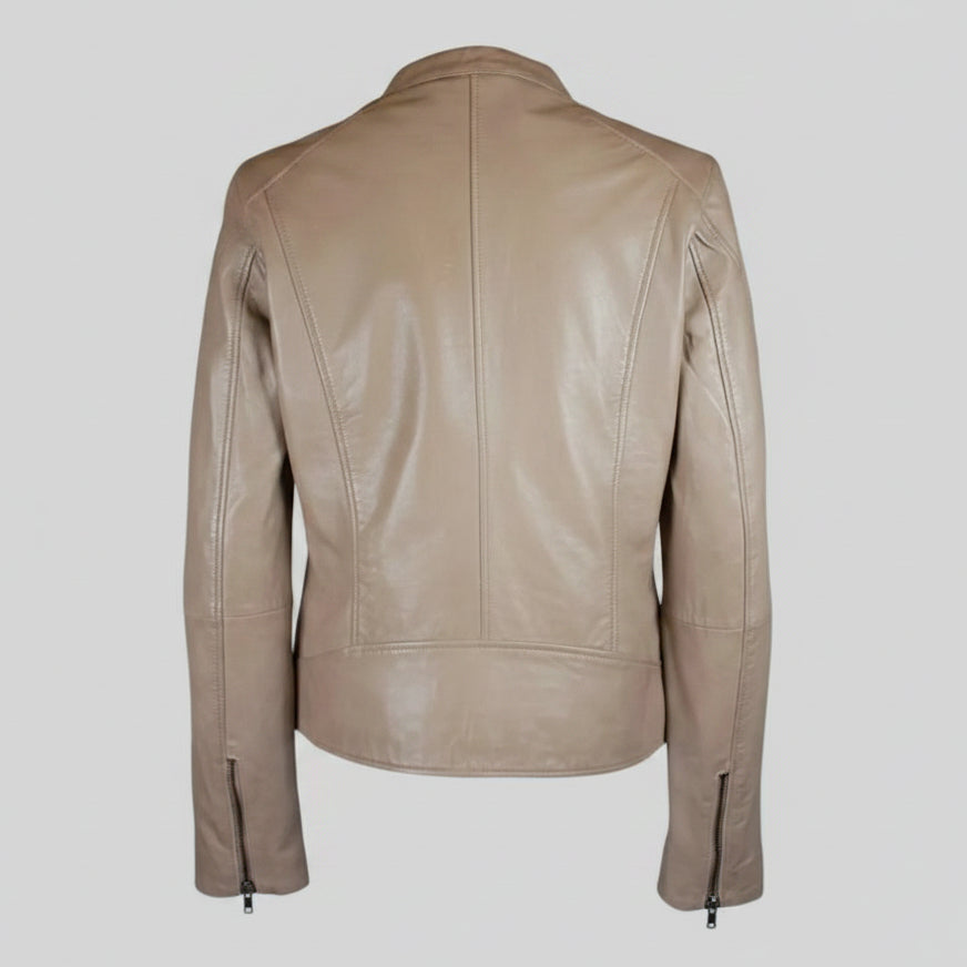 BOL Women's Vintage Texas Lambskin Leather Jacket