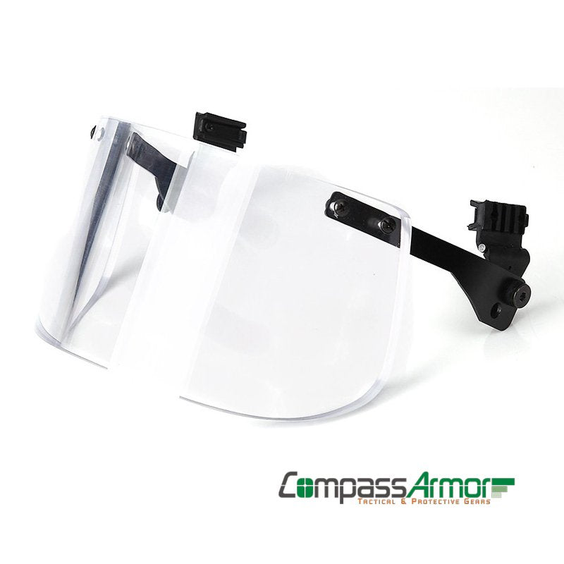 Anti-Ballistic Visor BVR-3A NIJ level 3A
