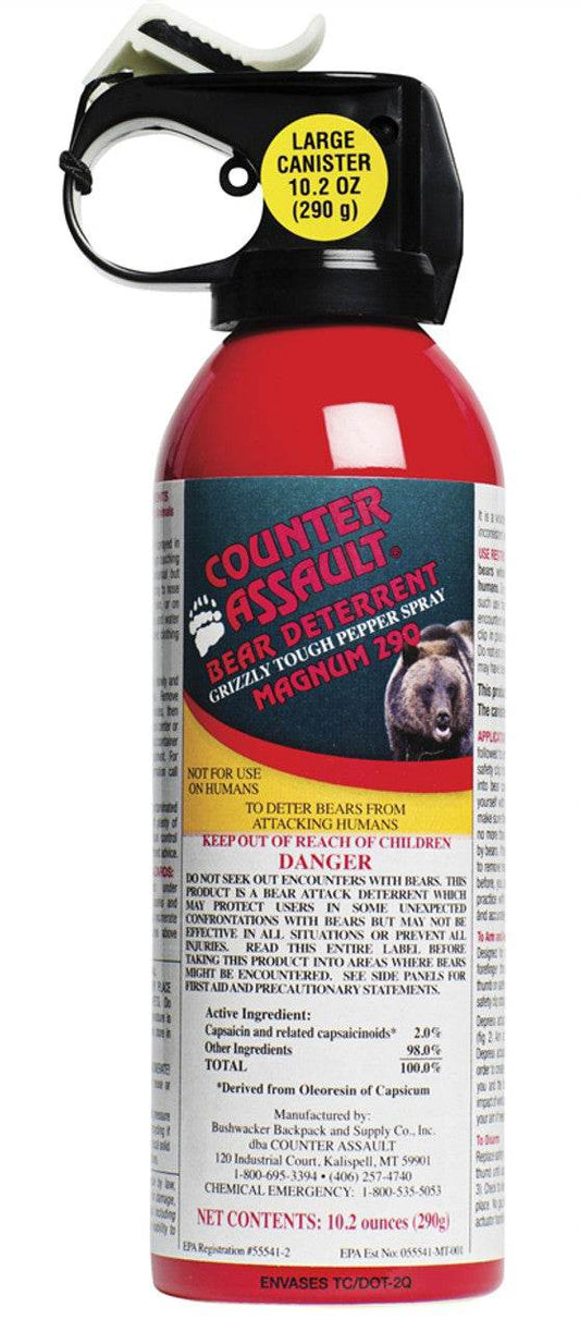 Counter Assault Bear Spray - 290 g - Uncle Mike's Outdoors and More!