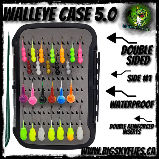 🍁Big Sky Walleye Case 5.0 58pc set
